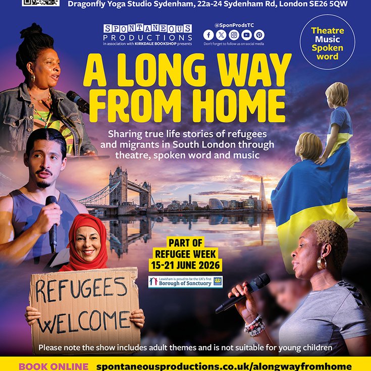 E-flyer for A Long Way from Home Fri 19 & Sat 20 June 2026
