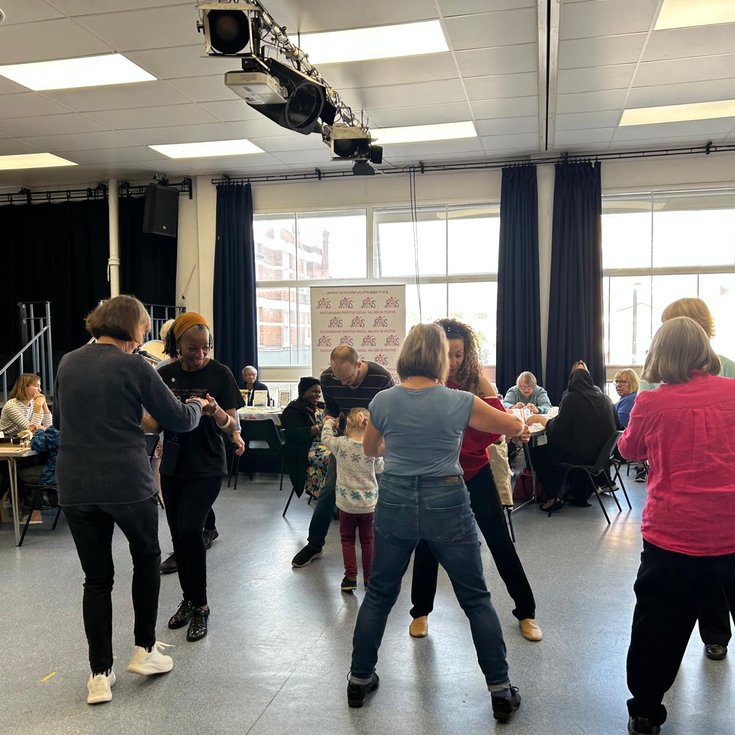 Learning Salsa at the Fun Palace