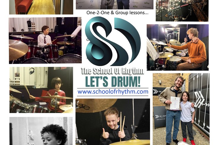 Professional Drum school in SE London since 2001