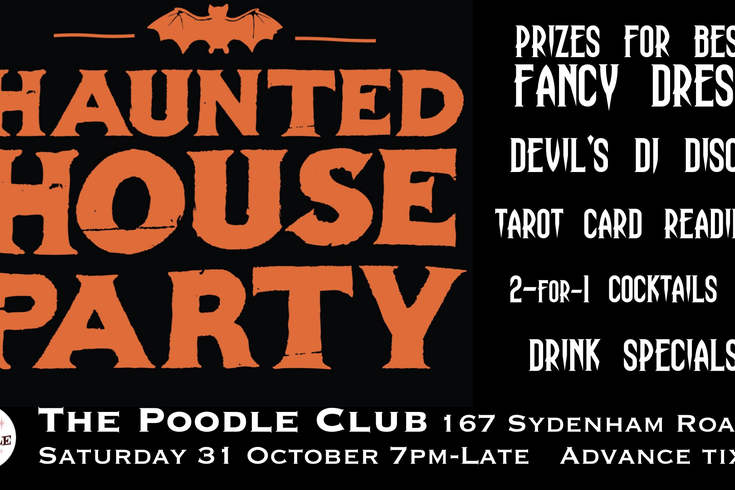 Haunted House Party at the Poodle Club