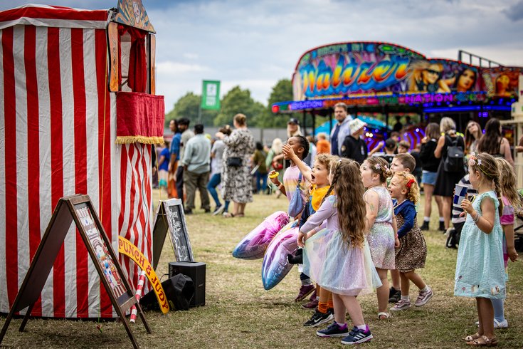 free entertainment and activities all over the festival