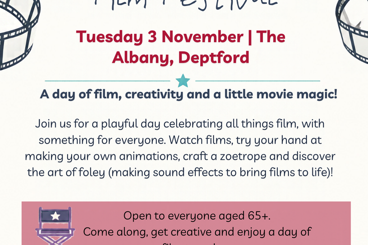 A flyer for the film festival