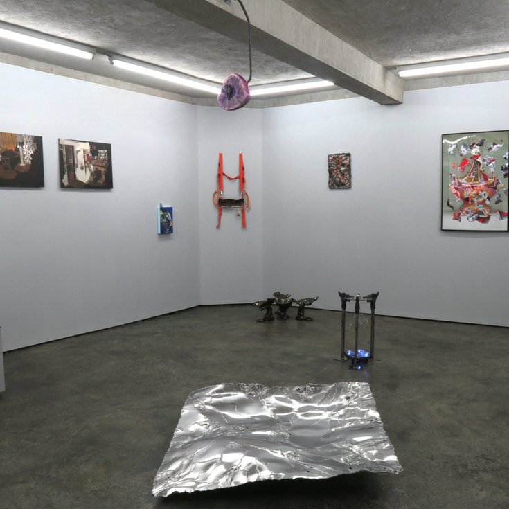Gradient Descent exhibition, Installation view, Gossamer Fog, 2024