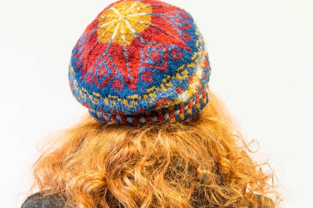 Knitting fairisle colour work in the round – improvers workshop