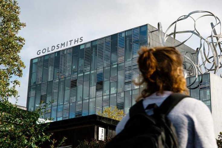 The Ben Pimlott Building at Goldsmiths, University of London, home to our world-leading  Department of Art.