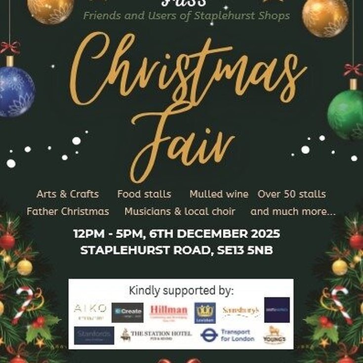 FUSS Christmas Fair Poster