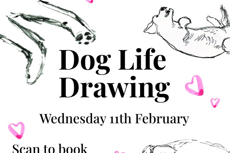 Dog Life Drawing Post