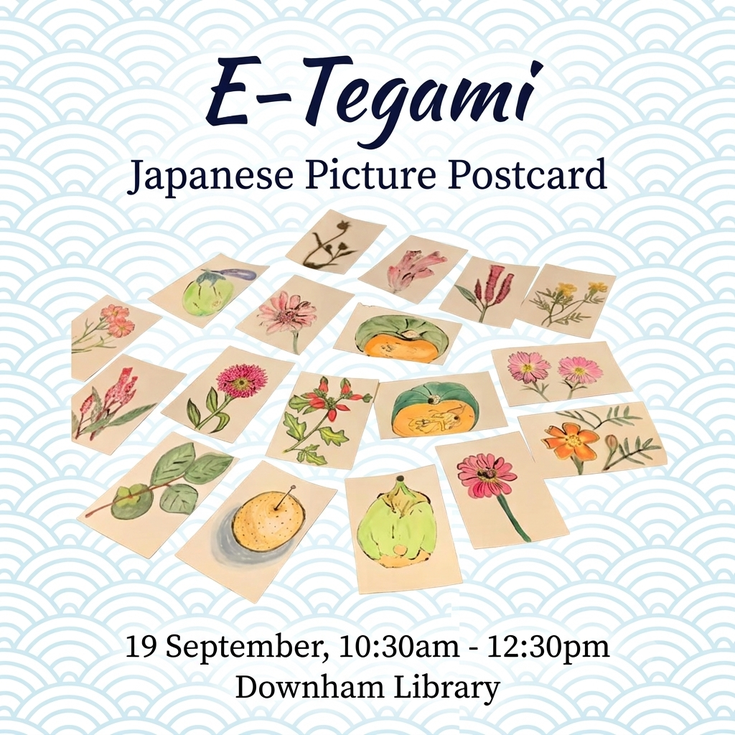 Several postcard with drawings on it.