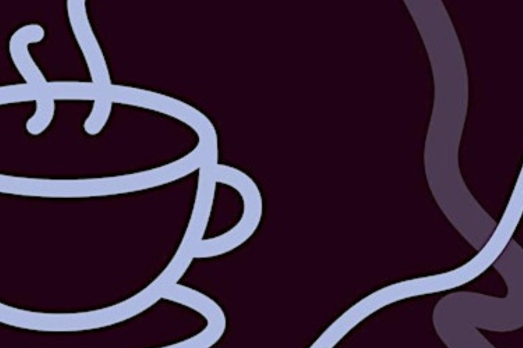 Coffee cup line drawing