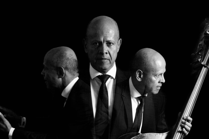 Leon Bosch in black and white, he apears 3 times, in profile and face on