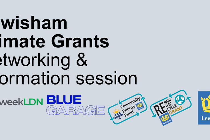 Cover picture - Climate Grants Lewisham