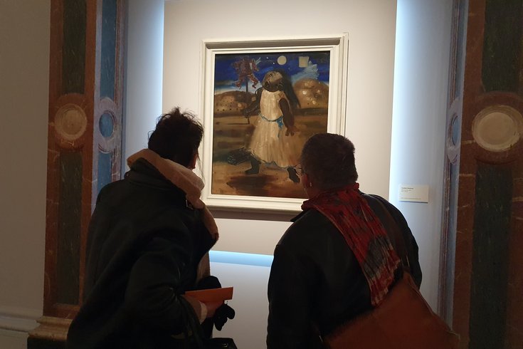 Group visit to gallery