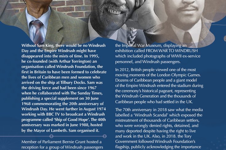 WINDRUSH FOUNDATION CELEBRATING 30 YEARS