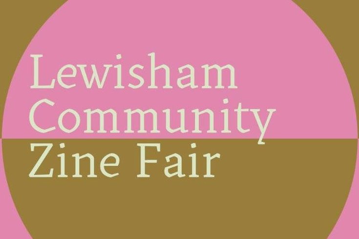 Lewisham Community Zine Fair Poster
