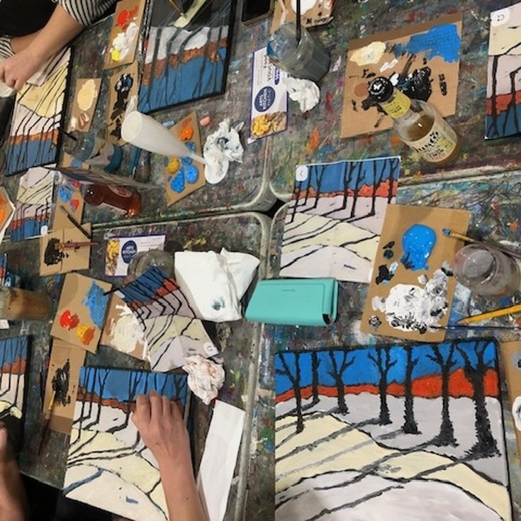 drink and draw