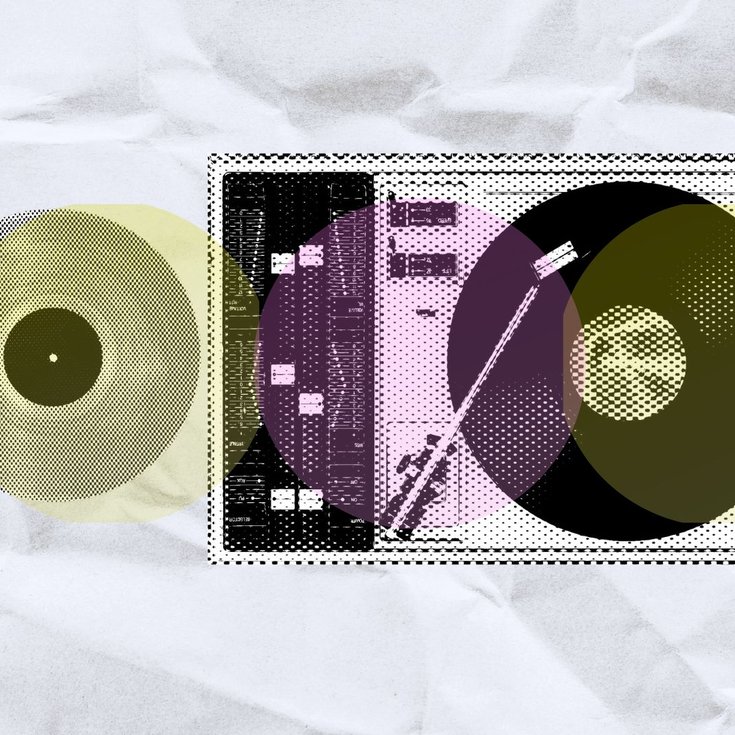 picture of vinyl decks