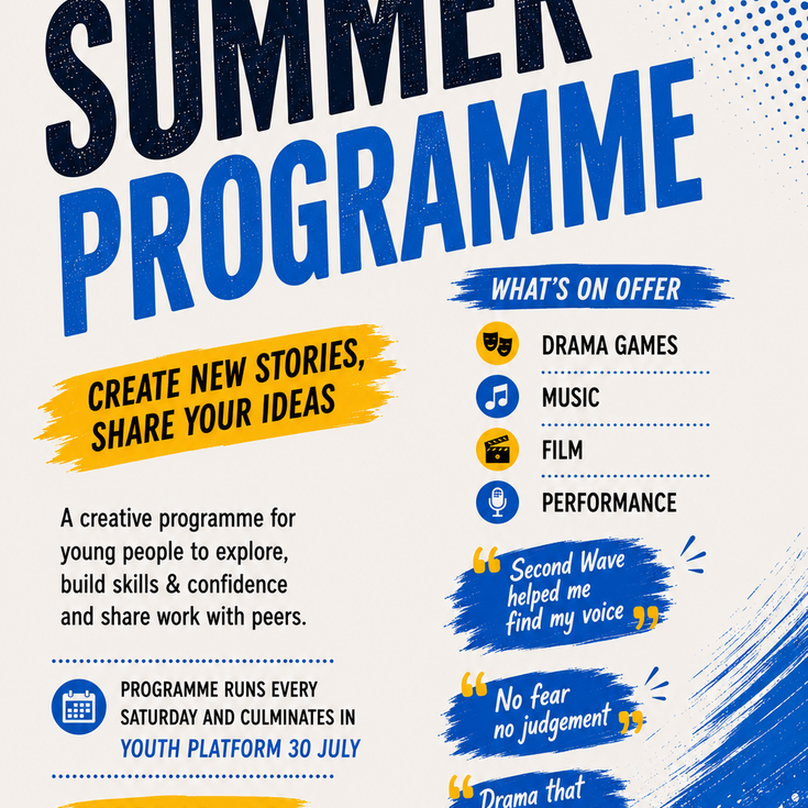Flier for the summer production
