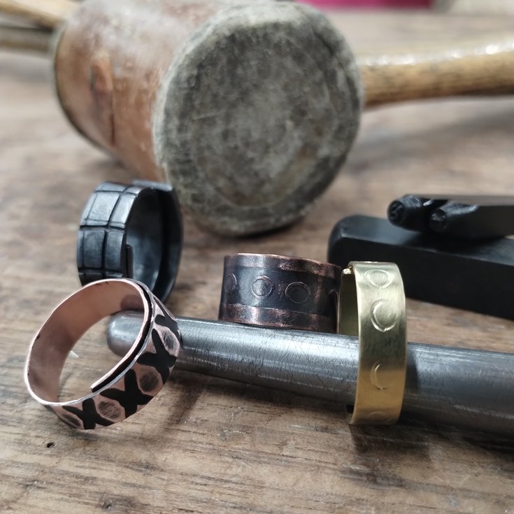 Rings and jewellery making tools