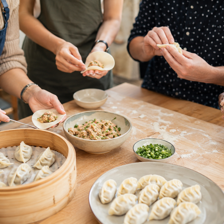 Evolving Threads: Food, Flowers and Conversations