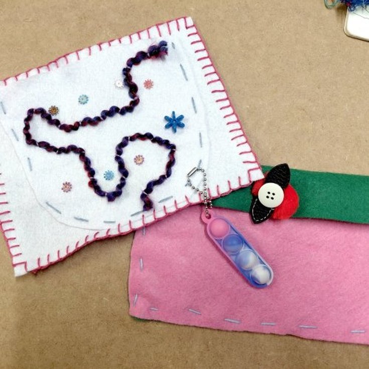 Stitching workshop at Cockpit.