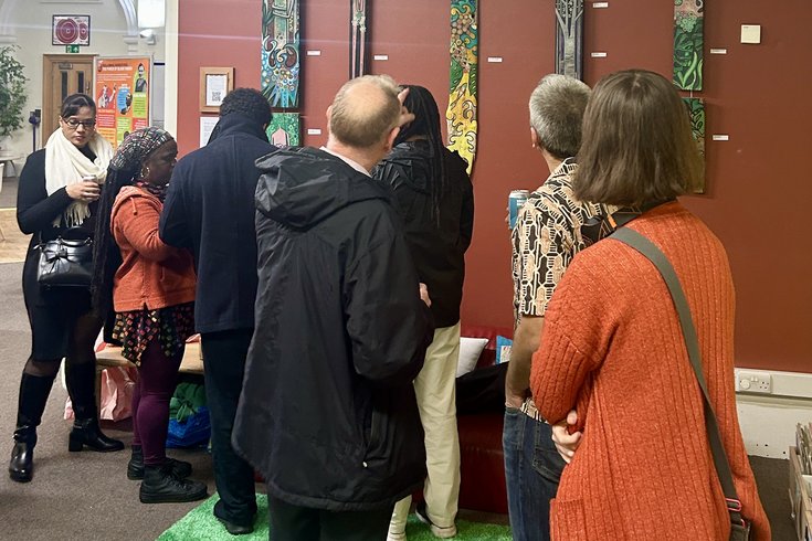 Wilf Frost’s art opening