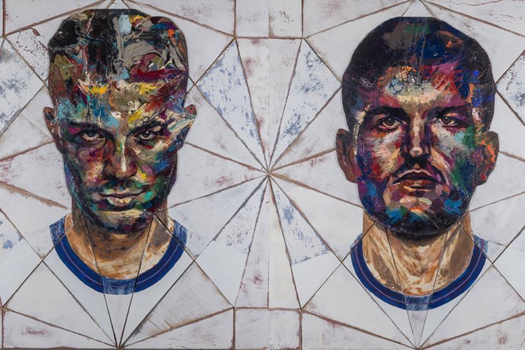 Paintings from This is England exhibition