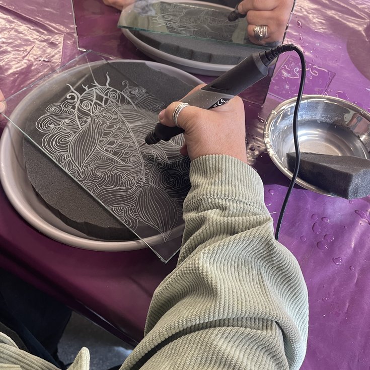 Glass engraving