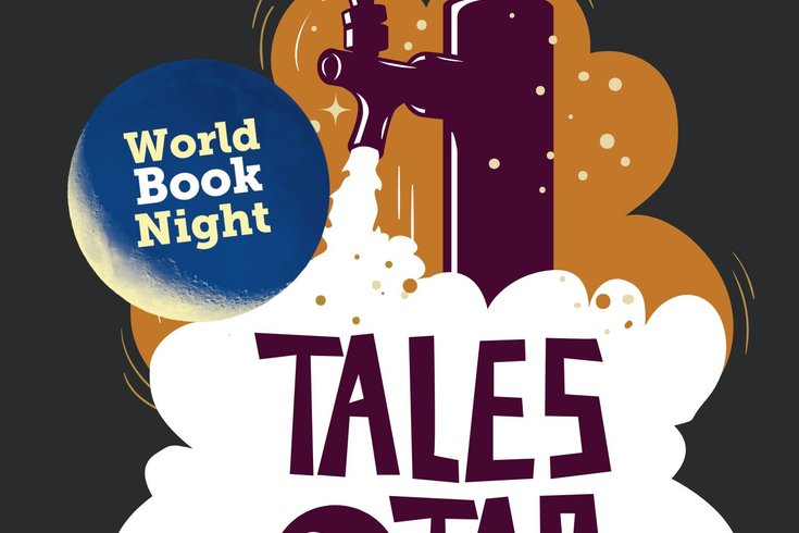 World book night and tales on tap logo