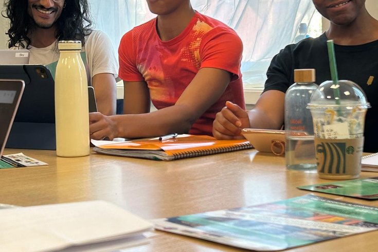 Young writers on our recent Make a Scene scriptwriting programme
