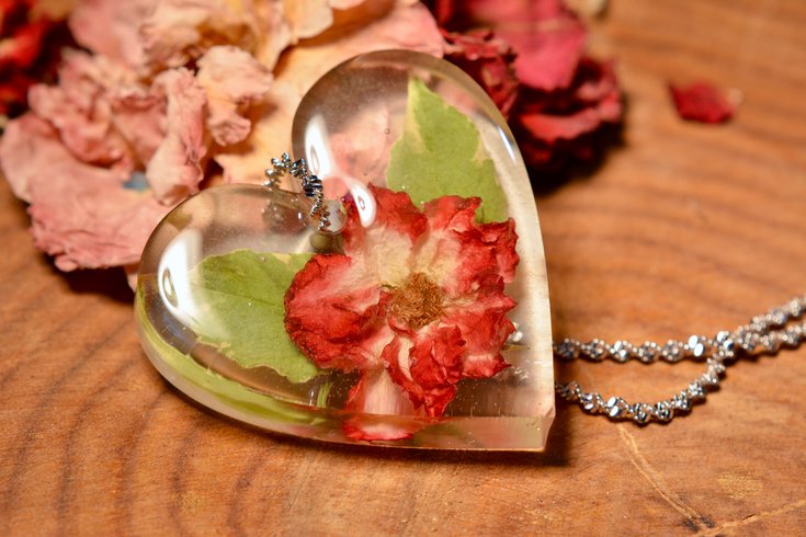 Resin pendant