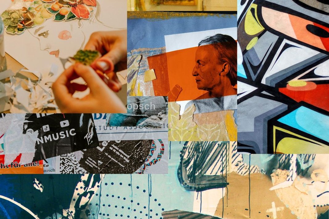 Collage Workshop: Rip Cut Paste