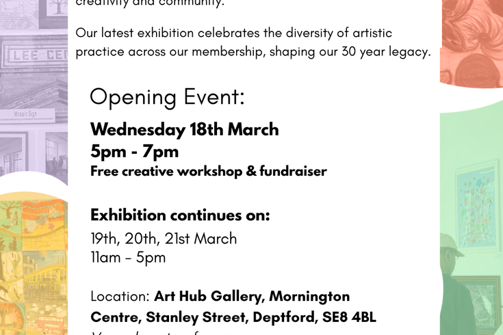 Poster for Community Showcase event