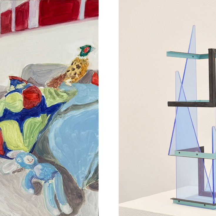 Artworks by Paula Sanders and Sheila Vollmer