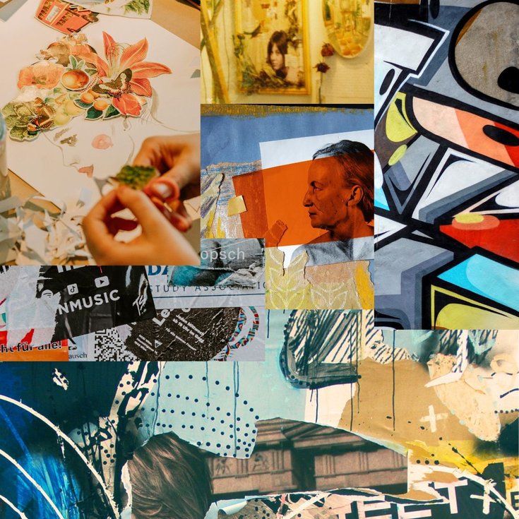 Collage workshop ideas