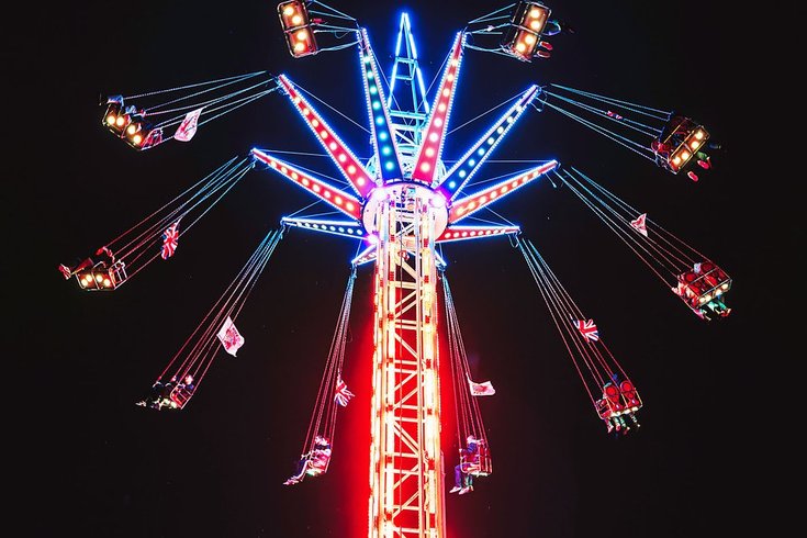 Funfair ride at Blackheath Fireworks