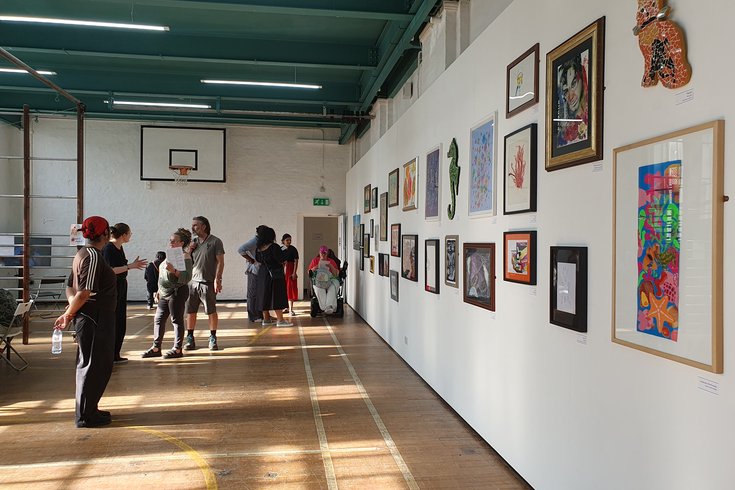 Arts Network gallery show visitors