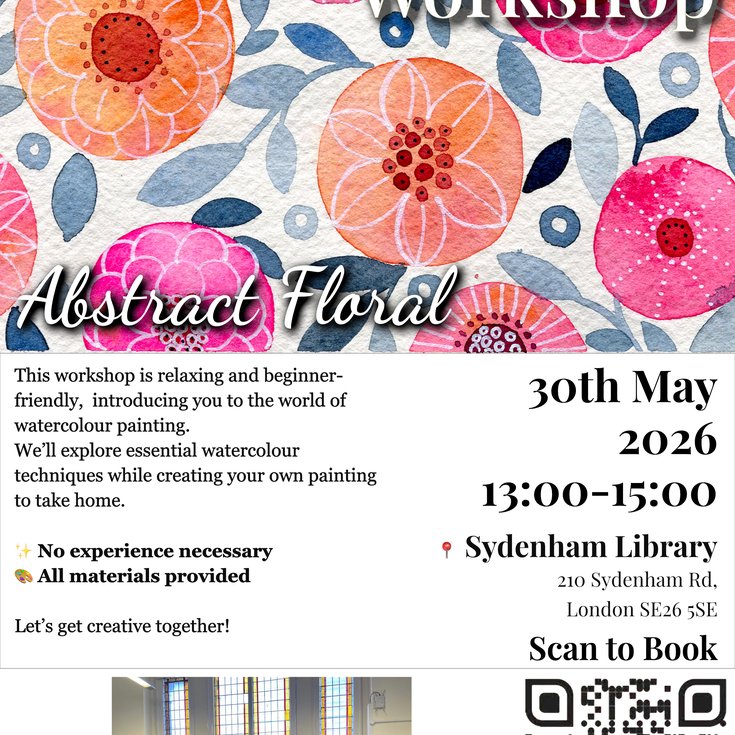 Abstract Floral Leaflet