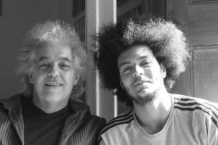 Dom Pizzinat and drum student extraordinaire Yussef Dayes, on his way to stardom.