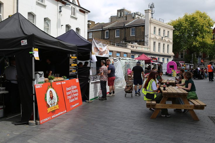Street food at the Market