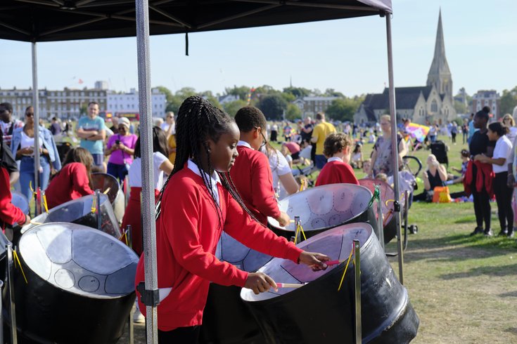 Steel Pan Band Blackheath Kite Day