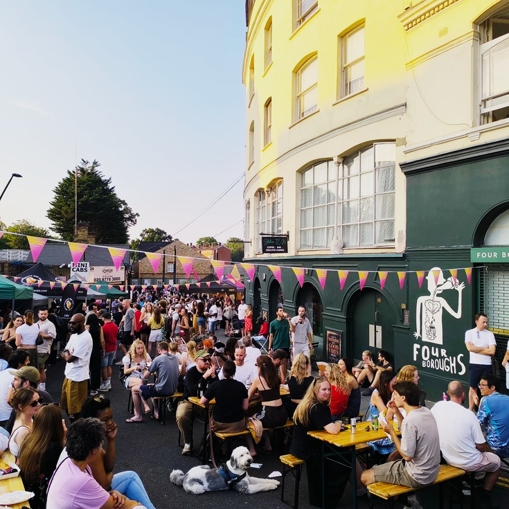 Image of crowd at Sydenham Night Market