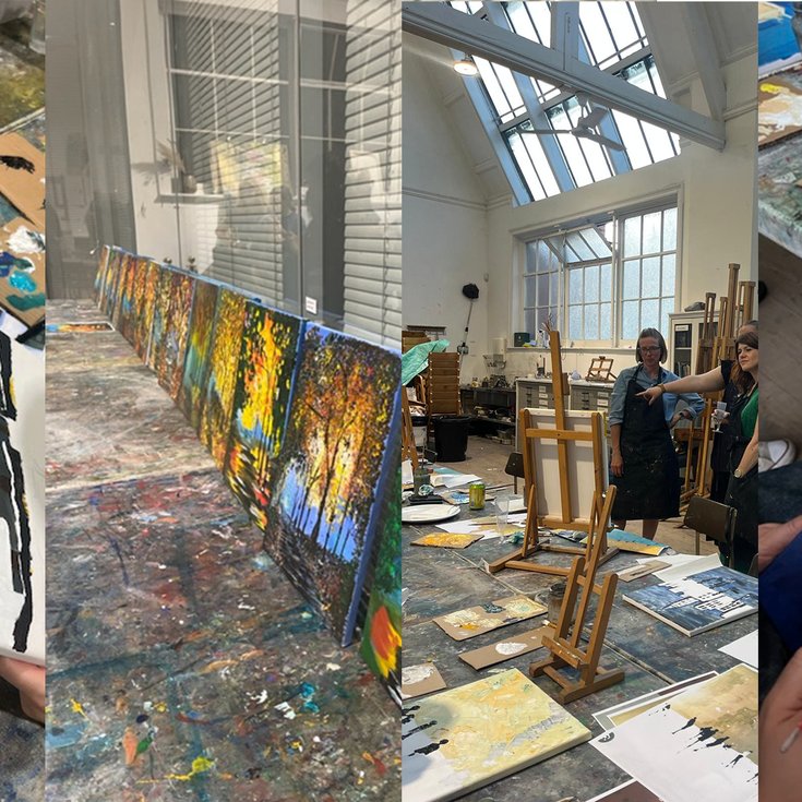 Drink and draw montage