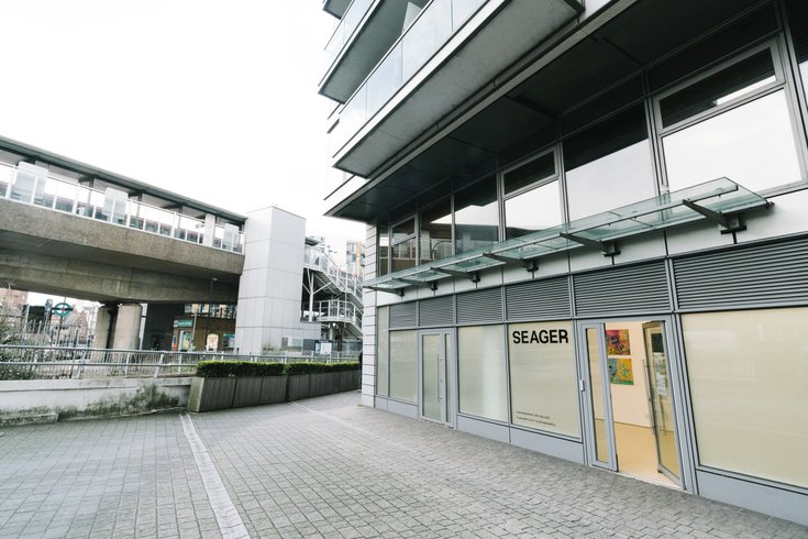 SEAGER gallery is located in The Distillery Tower next to Deptford Bridge DLR