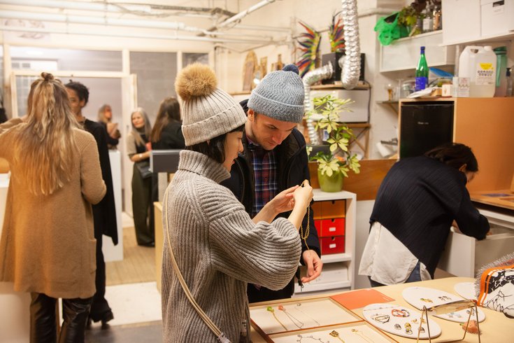 Winter Open Studios, Photo Carmen Gray