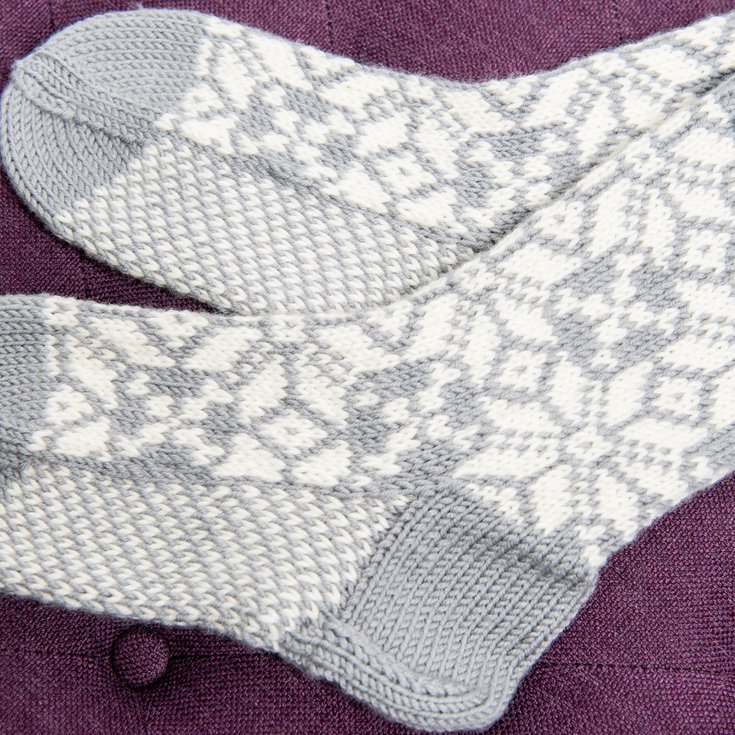 Knitted socks