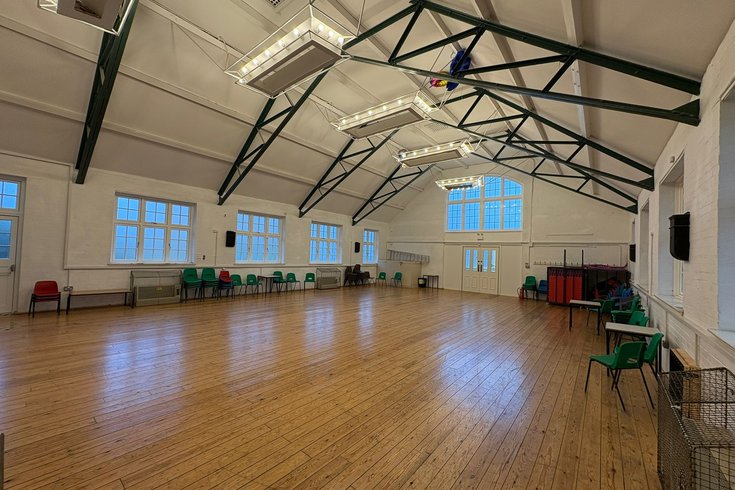 Interior of the hall