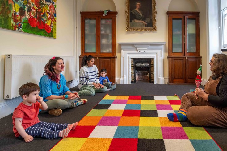 Early years music class