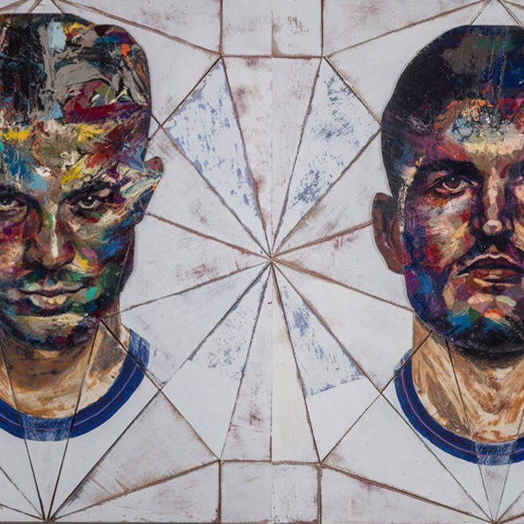 Paintings from This is England exhibition