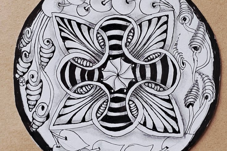 Nature inspired Tangle