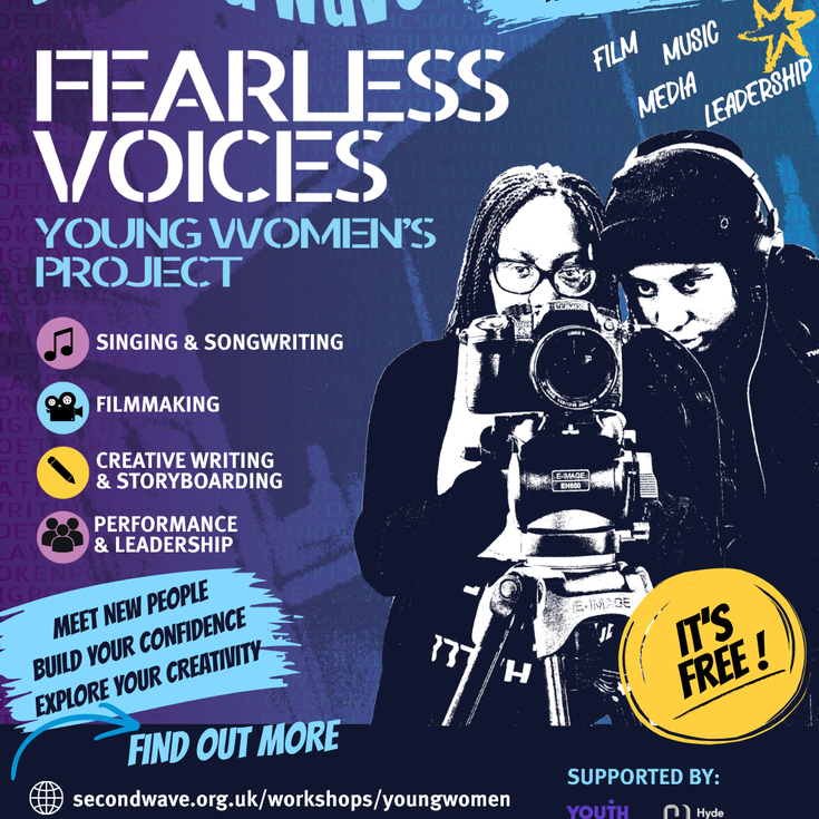 Flyer for Fearless Voices
